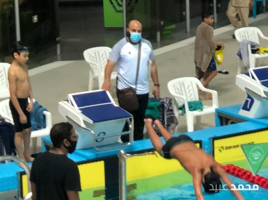 تسخين قبل السباق