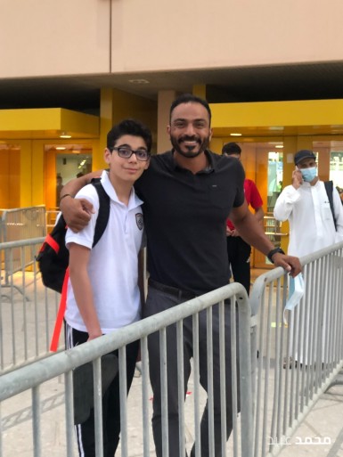 محمد عبيد مع كوتش يعقوب