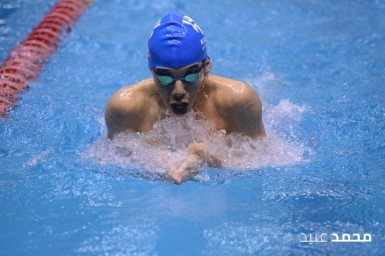 200m BR race
