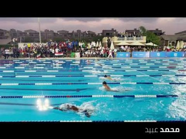 50m breaststroke race