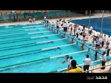 محمد عبيد - سباق 100 متر صدر - بطولة المملكة 09-04-2021